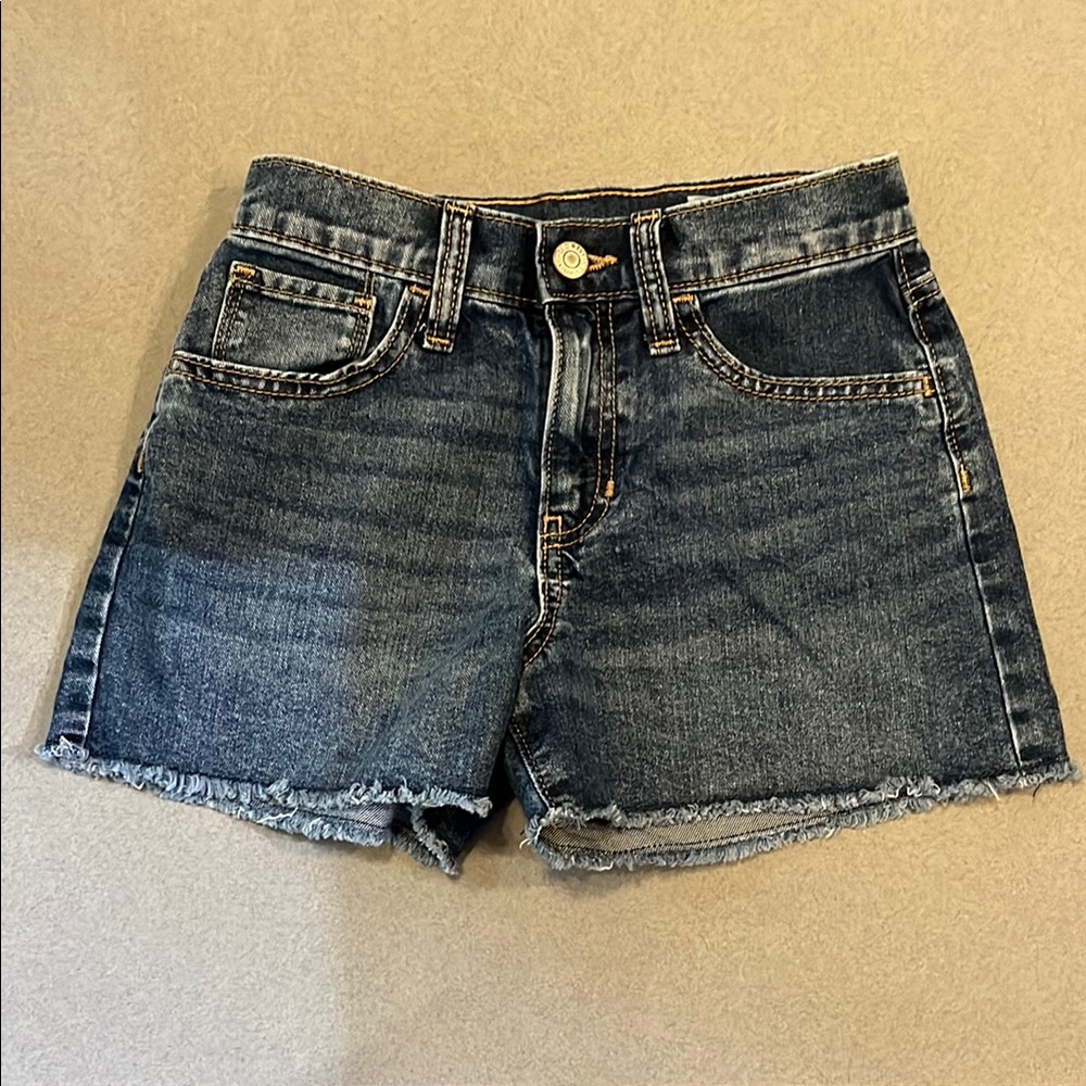 Old Navy Blue Jean Shorts with Distressed Hem
